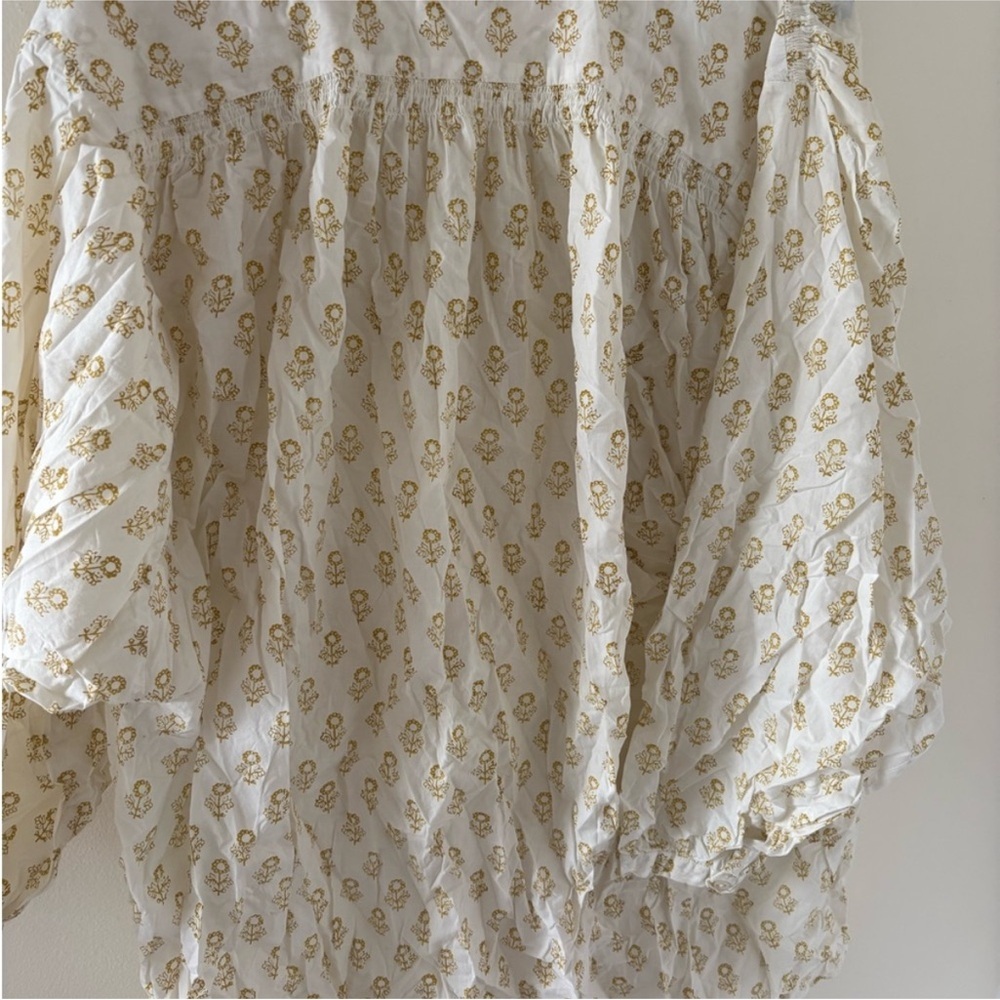 Doen Opal Dress in Sunflower Block. 💯 Organic Cotton - Picture 4 of 5